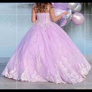 This is a Dress for 15th birthday or sweet 16